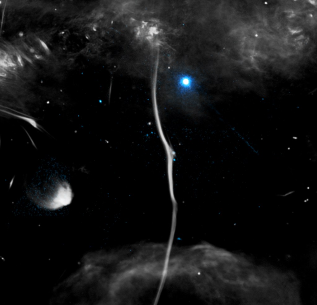 NASA’s Chandra Diagnoses Cause of Fracture in Galactic “Bone”