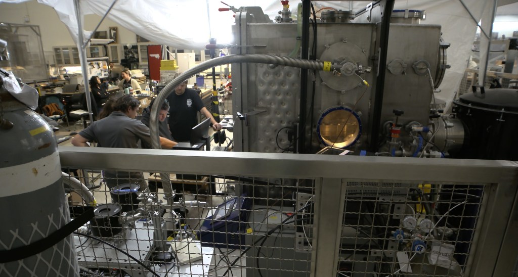 NASA Kennedy Breathes Life into Moon Soil Testing